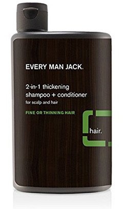 every man jack 2 in one thickening shampoo for men