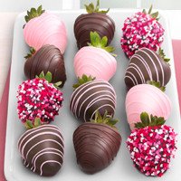 great gifts for new girlfriends strawberries and chocolate