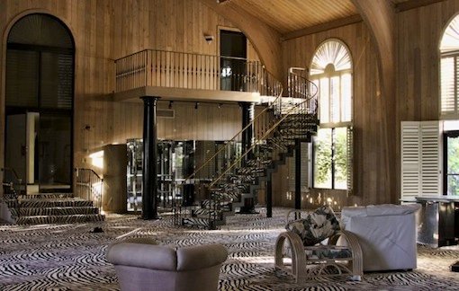 Inside Mike Tyson's Abandoned Mansion zebra print