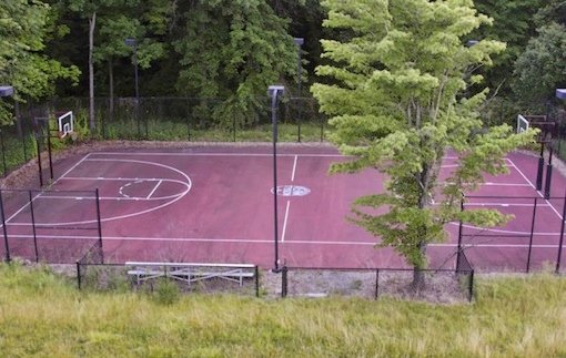 Mike Tyson basketball court