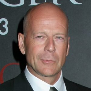 Bruce Willis smirking