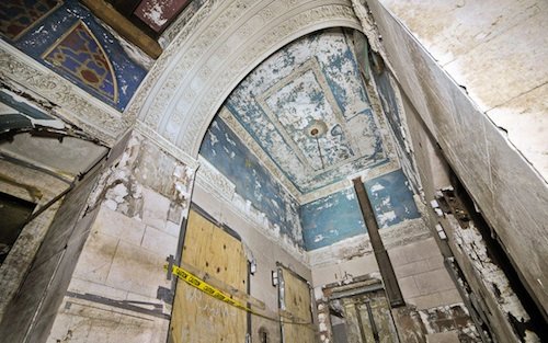 Lost Detroit Metropolitan Building Ceiling