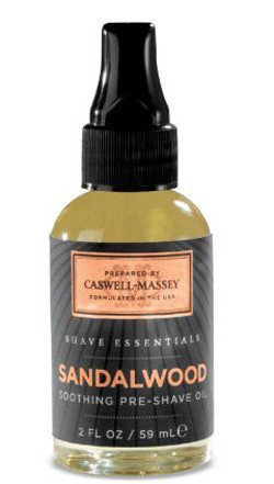 sandalwood pre shave oil