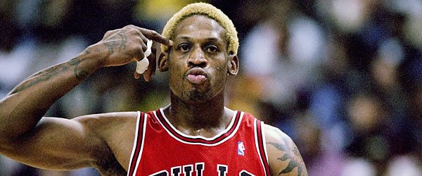 weird ways athletes got fined Dennis Rodman