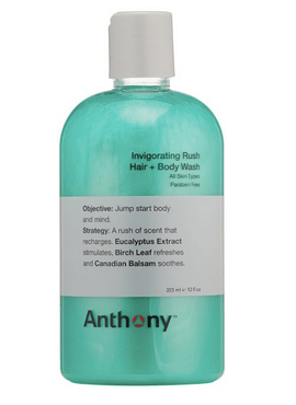 Anthony Invigorating Rush Hair + Body Wash