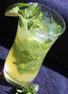 Spice Margarita With Mint