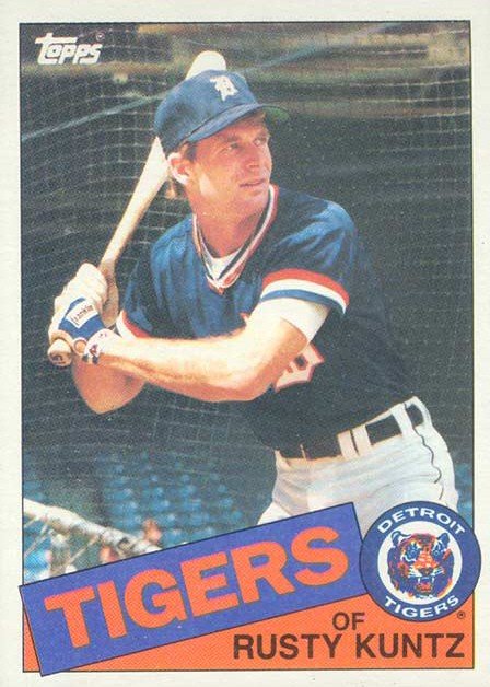 12 Hilarious Old Baseball Cards rusty kuntz