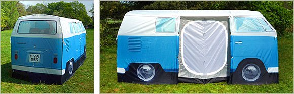 vw camper tent