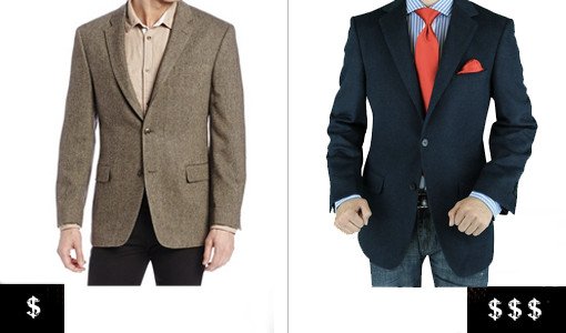 how to pick out a men's blazer weather