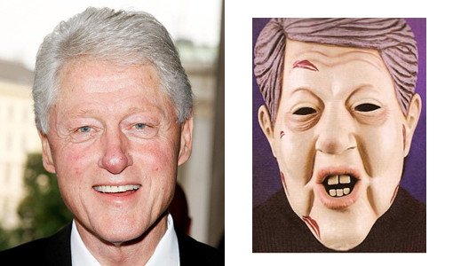 bill clinton halloween mask