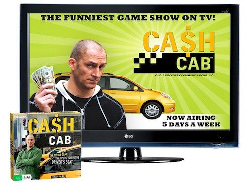 Cash Cab LG TV giveaway