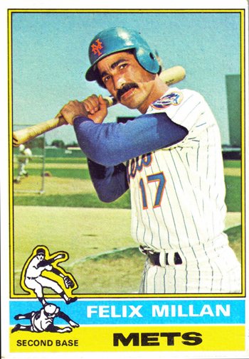 16 More Hilarious Old Baseball Cards felix milan