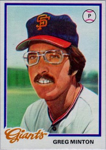 16 More Hilarious Old Baseball Cards greg minton