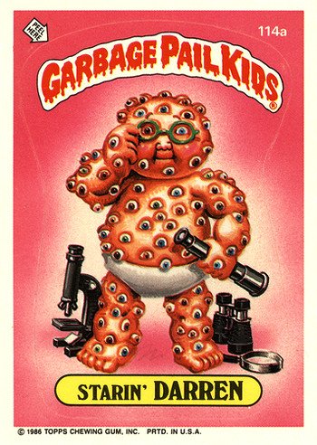 Garbage Pail Kids: Still Amazingly Gross Darren