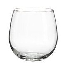 wine glasses stemless
