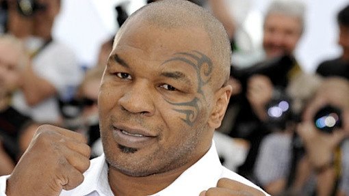 Put 'em up for Mike Tyson