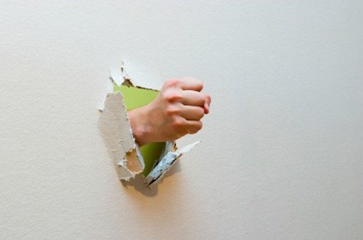 punch hole in wall how to punch a hole in the wall pre-1946 material