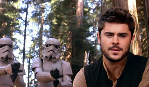 Zac Efron Han Solo