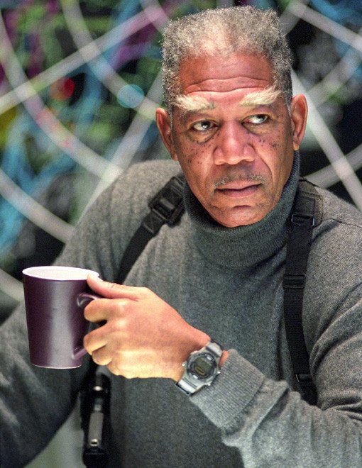 Morgan Freeman eyebrows