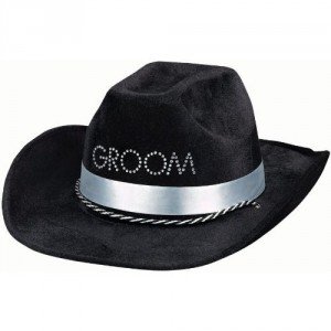 groom cowboy hat