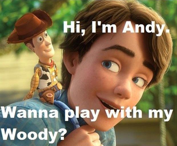 the funniest pick up lines toy story