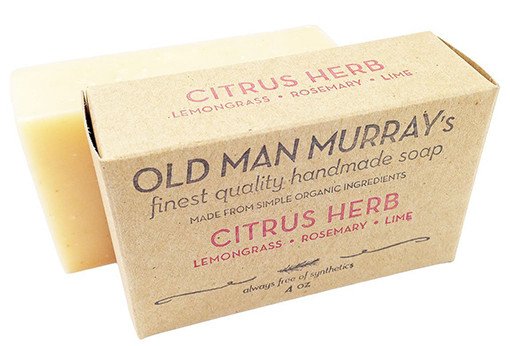 old man murray best natural bar soap for men