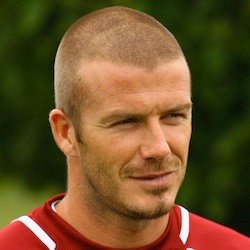 short hairdos for men, david beckham