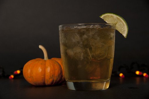 Dark & Stormy halloween drinks for guys