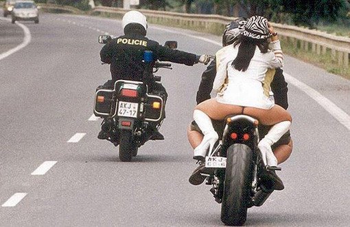 Weird, Funny, and Bizarre Stuff Motorcyslists Wear