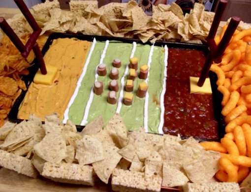 10 Amazing Super Bowl Stadiums … Made Out Of Food dip