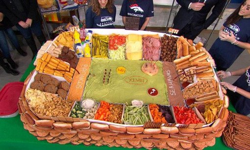 10 Amazing Super Bowl Stadiums … Made Out Of Food  GMA