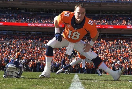 What is peyton manning thinking split