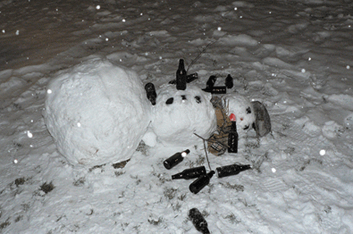 snowmanalcoholpoisoning