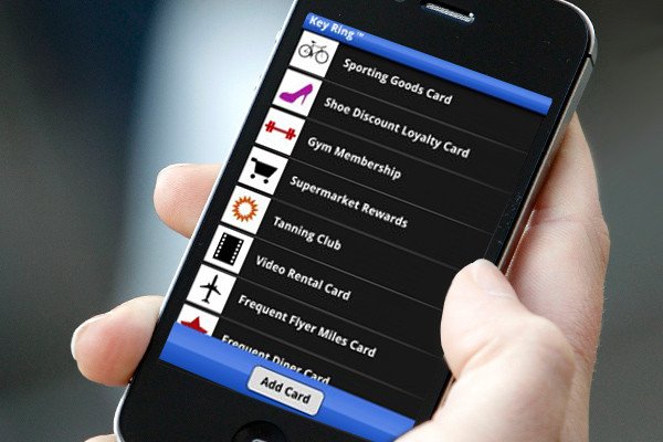 keyring smartphone app