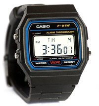 CASIO F91W-1 great watches under $100