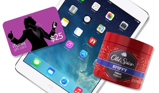 ipad mini giveaway old spice