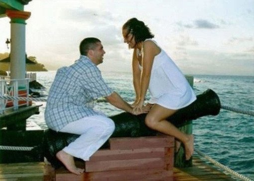 Funny Engagement Photos Cannon