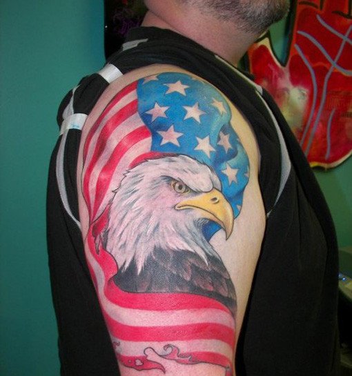 Flag Day: Patriotic Tattoo