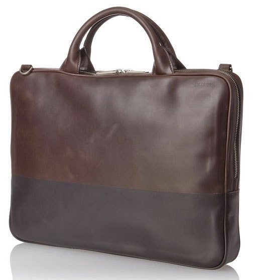 jack spade slim briefcase for men