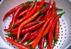 foods that boost t levels peppers