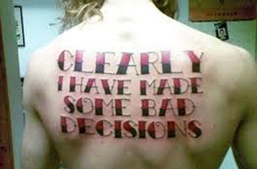 Worst Tattoos Of All Time mistakes