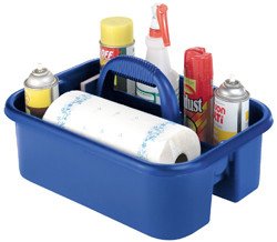 cleaning supply caddy