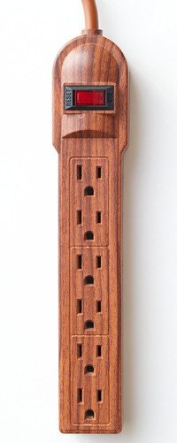 invisiplug 6-plug outlet