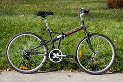 columbia folding bike