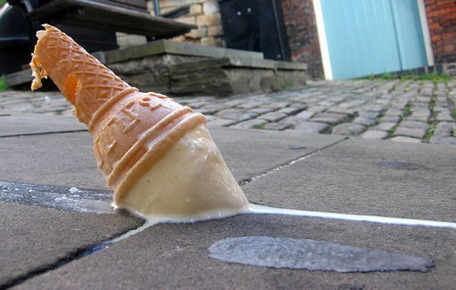 ice cream floor ruin your day