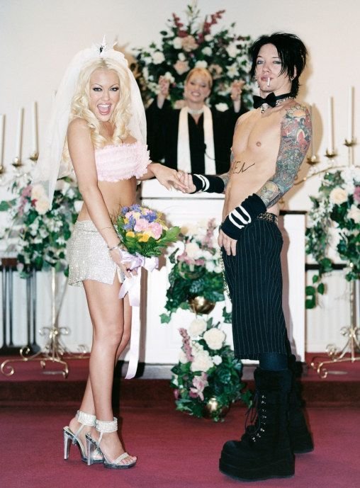 awful wedding pictures smoking shirtless