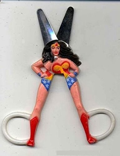 vintage wonder woman scissors