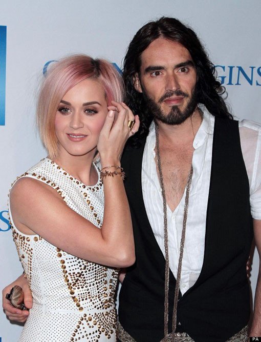 katy perry russel brand