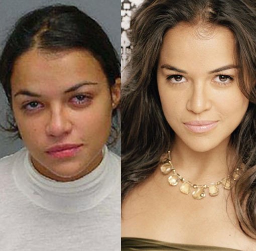 michelle rodriguez arrested hot celebrities dui