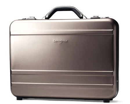 samsonite delegate aluminum briefcase best for men